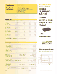 Click here to download REC3-1205SRH1SMD Datasheet