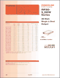Click here to download RP30-4815DEW Datasheet