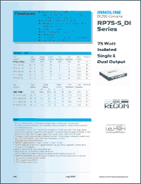 Click here to download RP75-481.8SN Datasheet