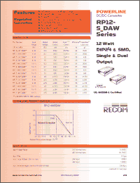 Click here to download RP12-4812SAW Datasheet