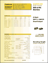 Click here to download RC-0909D Datasheet