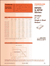 Click here to download RP20-4805DFWN Datasheet