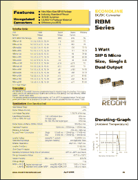 Click here to download RBM-505S Datasheet