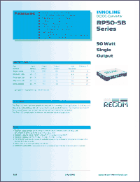 Click here to download RP50-481.8SBP Datasheet