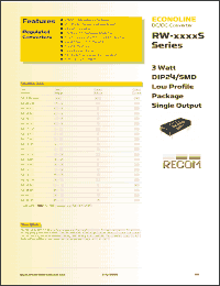 Click here to download RW-053.3S Datasheet