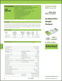 Click here to download RACD12-700 Datasheet