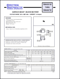 Click here to download FM4007W Datasheet