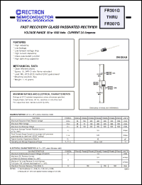 Click here to download FR307G Datasheet