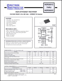 Click here to download HER3003C Datasheet