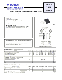 Click here to download RS201L Datasheet