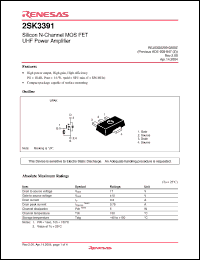 Click here to download 2SK3391JX Datasheet