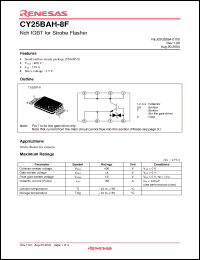 Click here to download CY25BAH-8 Datasheet