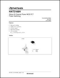 Click here to download HAT2168 Datasheet