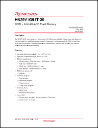 Click here to download HN29V1G91T-30 Datasheet
