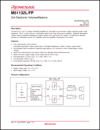 Click here to download M51132FP Datasheet