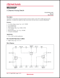 Click here to download M52055 Datasheet