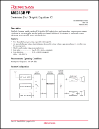 Click here to download M5243BFP Datasheet