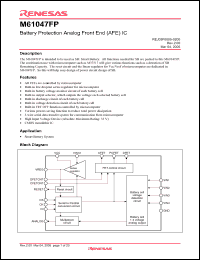 Click here to download M61047 Datasheet