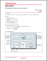 Click here to download M61539FP Datasheet