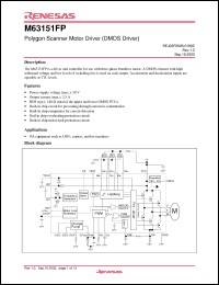 Click here to download M63151FP Datasheet