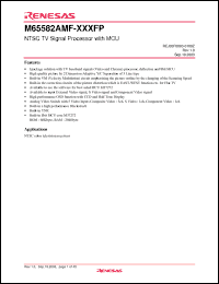 Click here to download M65582AMF-XXXFP Datasheet