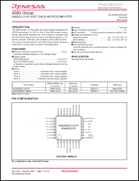 Click here to download M34583MD-XXXFP Datasheet