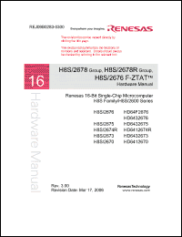 Click here to download HD6412670 Datasheet