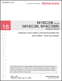 Click here to download M30280M8-XXXHP Datasheet