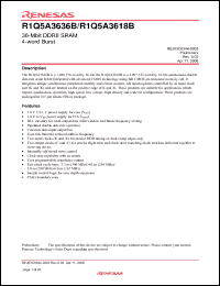 Click here to download R1Q5A3636BBG-50R Datasheet