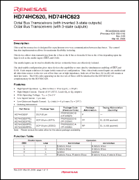 Click here to download HD74HC620FPEL Datasheet