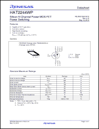 Click here to download HAT2244WP-EL-E Datasheet