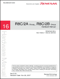 Click here to download R5F212ACSDFA Datasheet