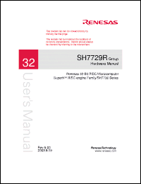 Click here to download SH7729R Datasheet