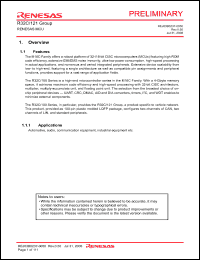 Click here to download R5F64210JFB Datasheet