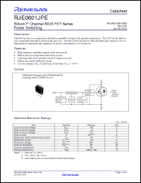 Click here to download RJE0601JPE Datasheet