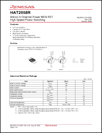 Click here to download HAT2058R-EL-E Datasheet