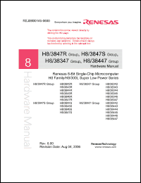 Click here to download HD6433844R Datasheet