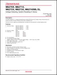 Click here to download M6271X Datasheet
