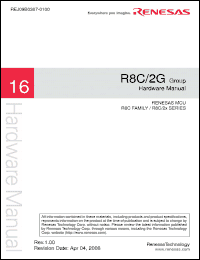 Click here to download R5F212G5SDFP Datasheet