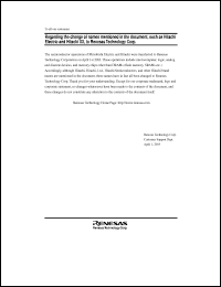 Click here to download HD6413003RF Datasheet