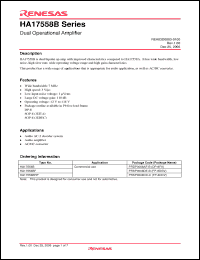 Click here to download HA17558B Datasheet