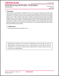 Click here to download M306NLME-XXXGP Datasheet