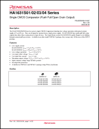 Click here to download HA1631S03LP Datasheet