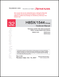 Click here to download R5F61543 Datasheet