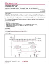 Click here to download M62364FPDF1J Datasheet