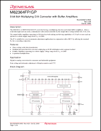 Click here to download M62364GPDF Datasheet