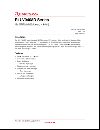 Click here to download R1LV0408DSB-5SI Datasheet