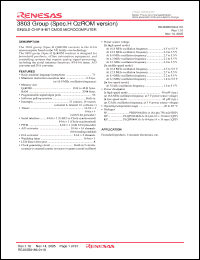 Click here to download M38039GCH-XXXHP Datasheet