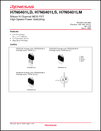 Click here to download H7N0401LMTL-E Datasheet