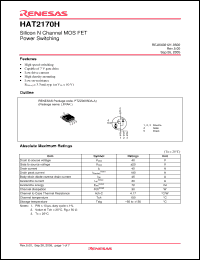 Click here to download HAT2170H-EL-E Datasheet